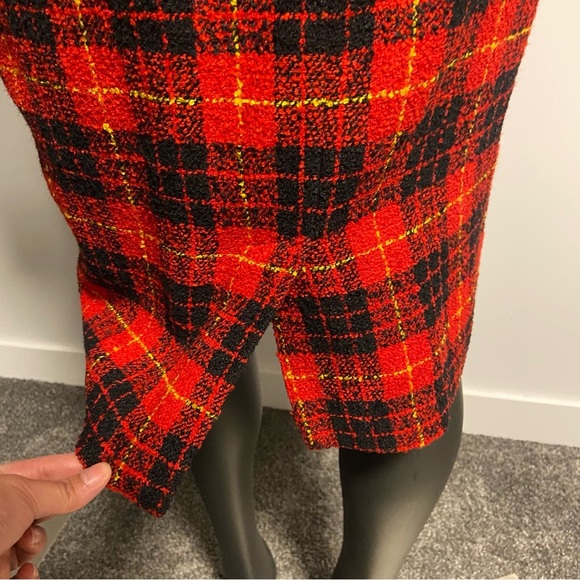 VTG CANADA MADE PLAID BLAZER SKIRT SET - Picture 5 of 11
